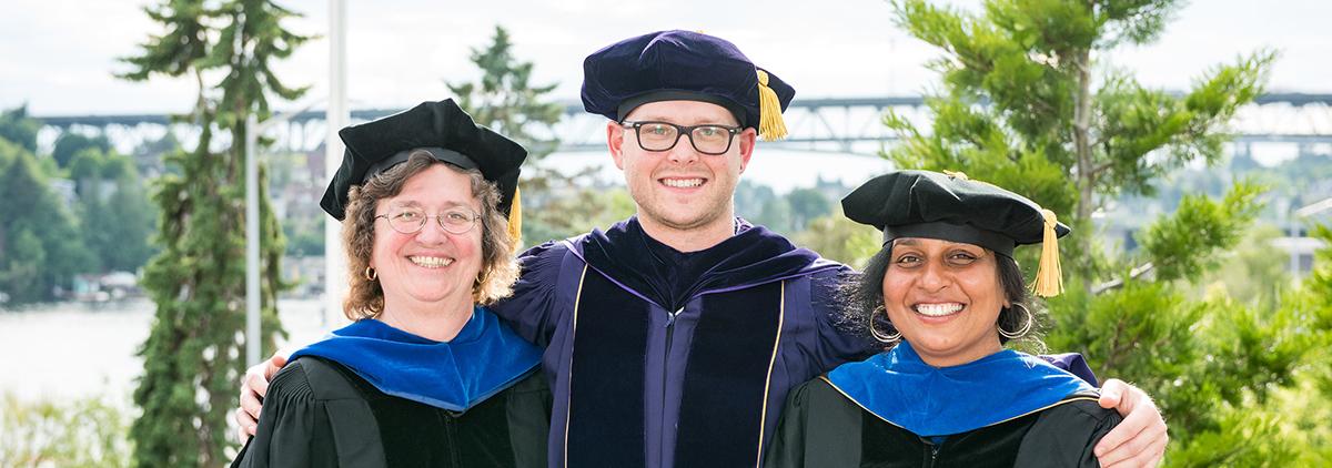 Photo Pathobiology faculty & student Jay Vornhagen